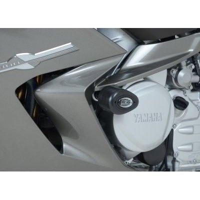Load image into Gallery viewer, R&G Racing Black Aero Style Crash Protection Bobbins For 2013-2015 Yamaha FJR1300A ABS