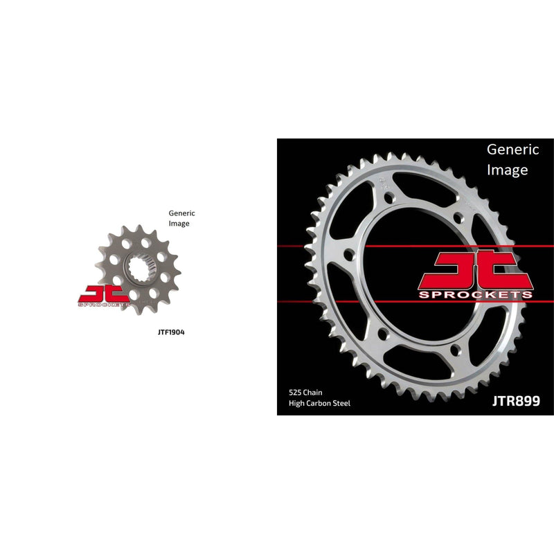Load image into Gallery viewer, Front & Rear Sprocket Kit for Street KTM 950 Super Enduro R 2007-2008