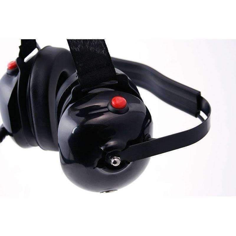Load image into Gallery viewer, Rugged Radios H60 Dual Radio Behind the Head (BTH) Headset - Black H60-BLK