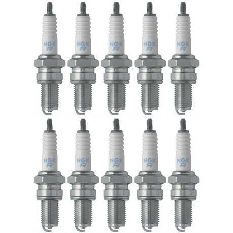 Load image into Gallery viewer, Set 10 NGK Standard Spark Plugs for Kawasaki BAYOU 300 2004-1989 Engine 300cc