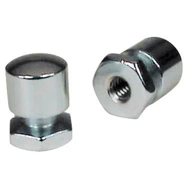 Load image into Gallery viewer, Harley-Davidson FLSTN Softail Deluxe 2005-2015 Solo Mounting Nuts Chrome Mustang