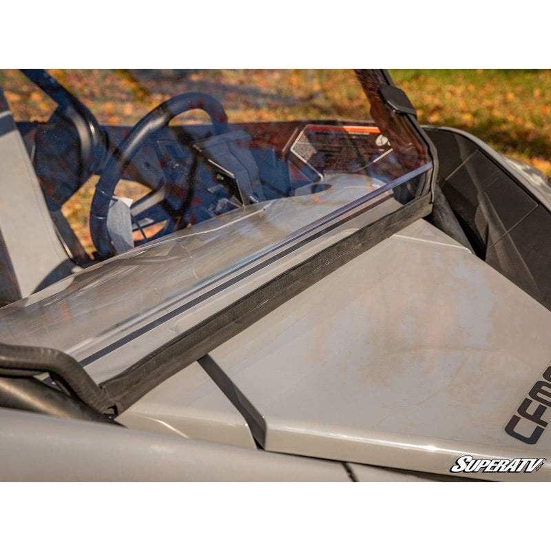 Load image into Gallery viewer, SuperATV CFMOTO ZForce 950 Scratch Resistant Full Windshield WS-CF-ZF950-70