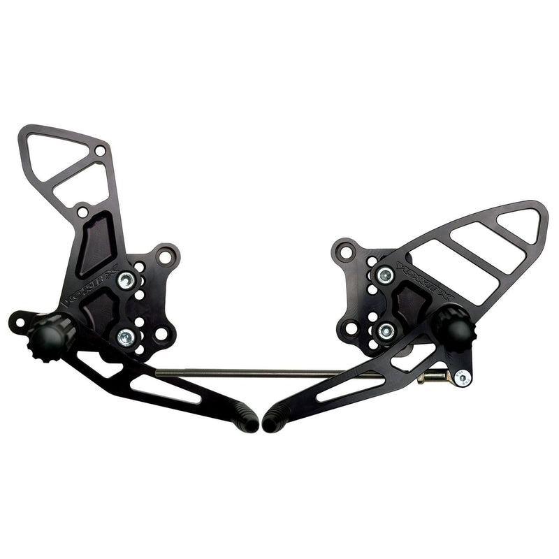 Load image into Gallery viewer, Vortex Racing Adjustable Rear Set Black - RS503K
