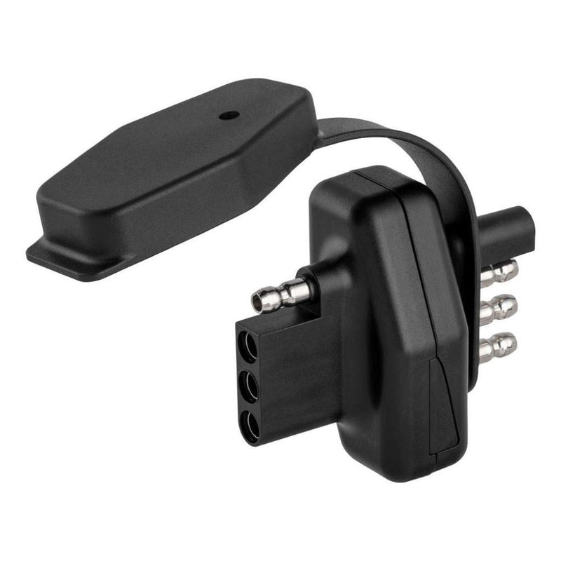 Load image into Gallery viewer, 4-Way Flat Magnetic Trailer Harness Connector Adapter