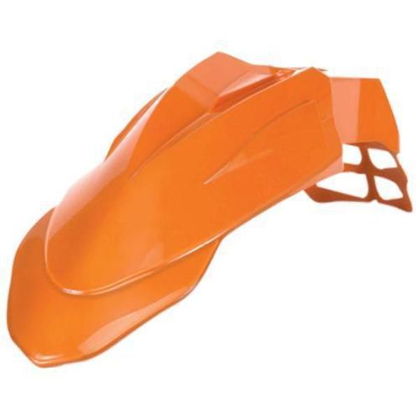 Load image into Gallery viewer, Acerbis Orange Supermoto Front Fender - 2040390237
