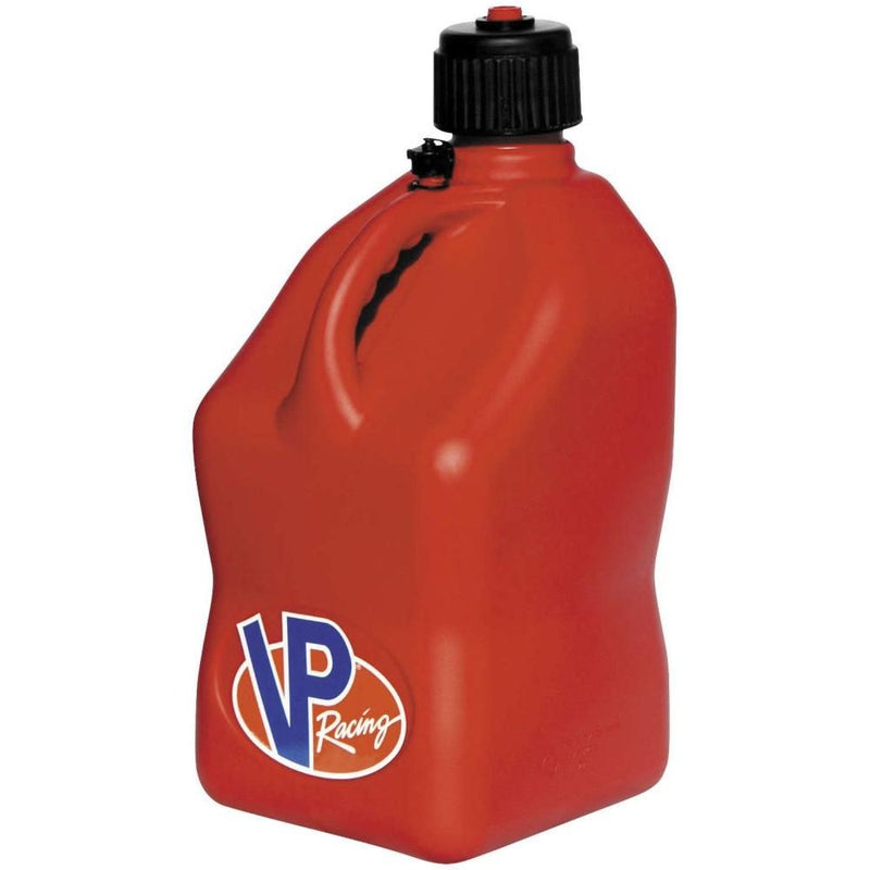 Load image into Gallery viewer, VP Racing 2 Pack Red 5.5 Gallon Square Utility Jugs + Deluxe Fill Hose