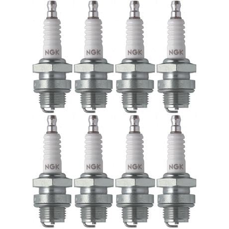 Load image into Gallery viewer, Set of 8 NGK Standard Spark Plugs for JLO L380 Engine 380cc