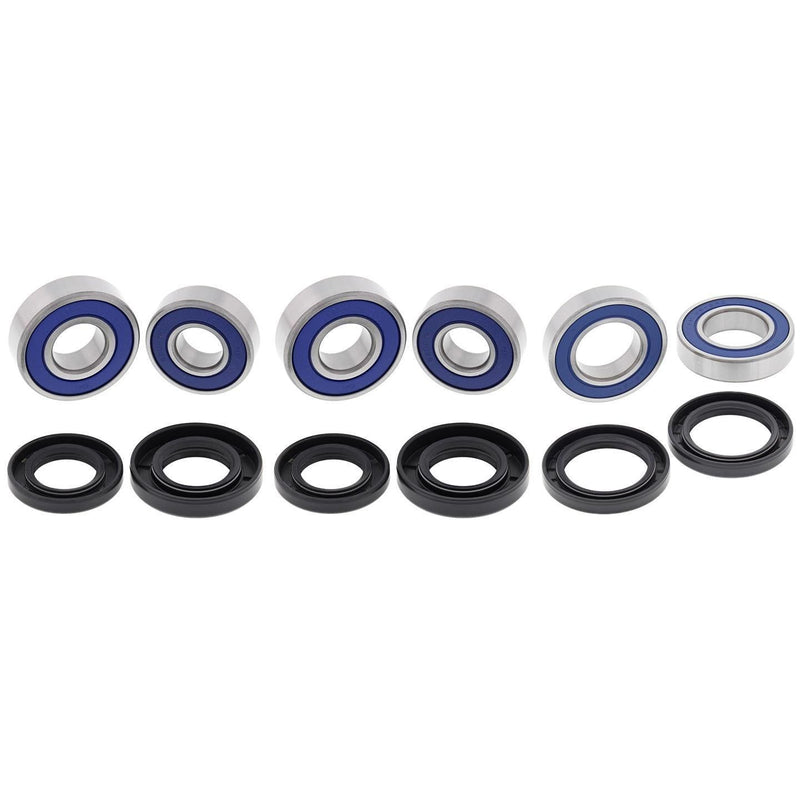 Load image into Gallery viewer, Complete Bearing Kit for Front and Rear Wheels fit Suzuki LT-A50 02-05