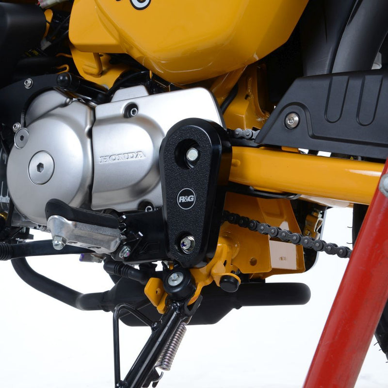 Load image into Gallery viewer, R&G Racing Black Boot Guard Kit For 2019-2021 Honda Monkey Z125M EZBG313BL