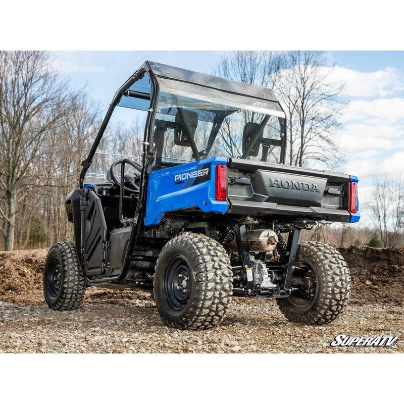 Load image into Gallery viewer, SuperATV Honda Pioneer 520 High-Clearance Rear Offset A-Arms AA-H-PIO520-R-HC-02