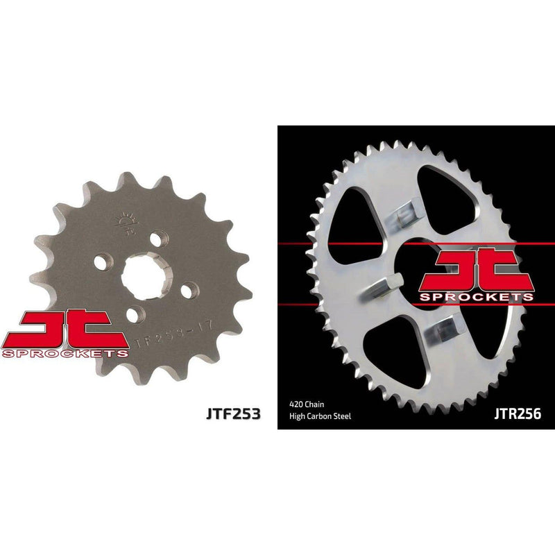 Load image into Gallery viewer, Front & Rear Sprocket Kit for HONDA CT70-USA 69-82 JT Sprockets