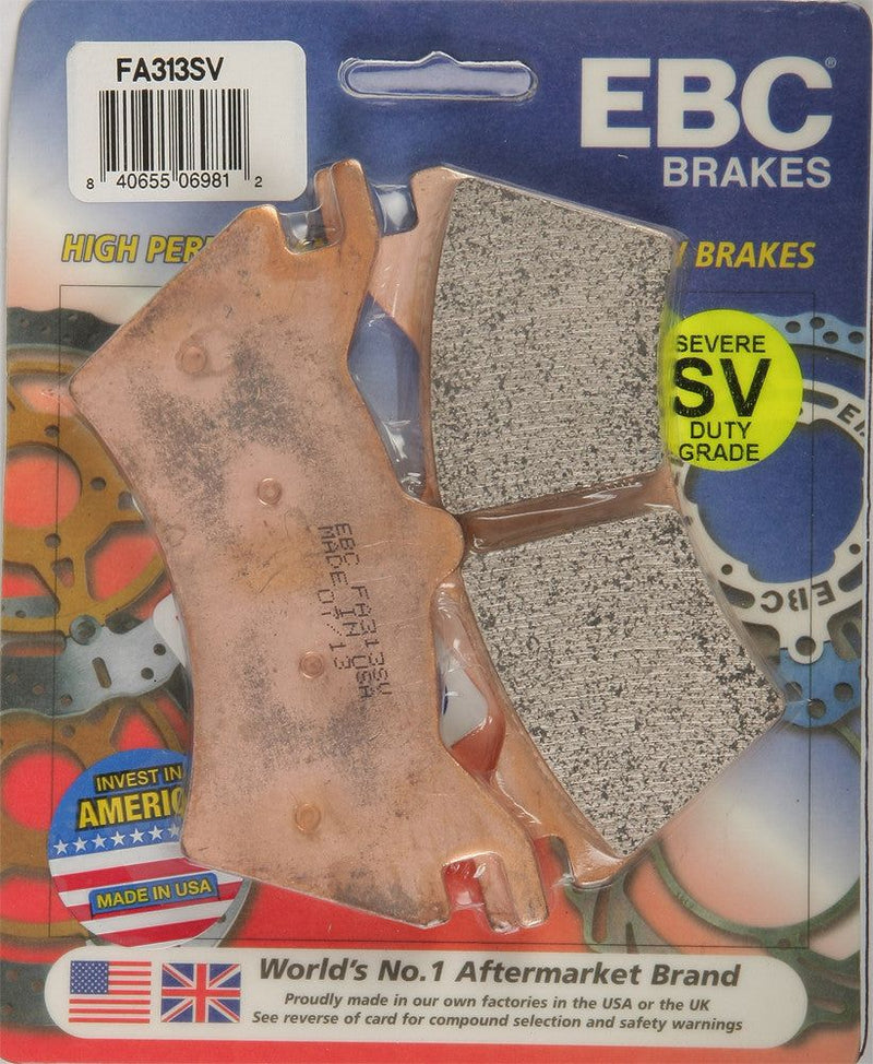 Load image into Gallery viewer, EBC 1 Pair SV Series Severe Duty Brake Pads MPN FA313SV