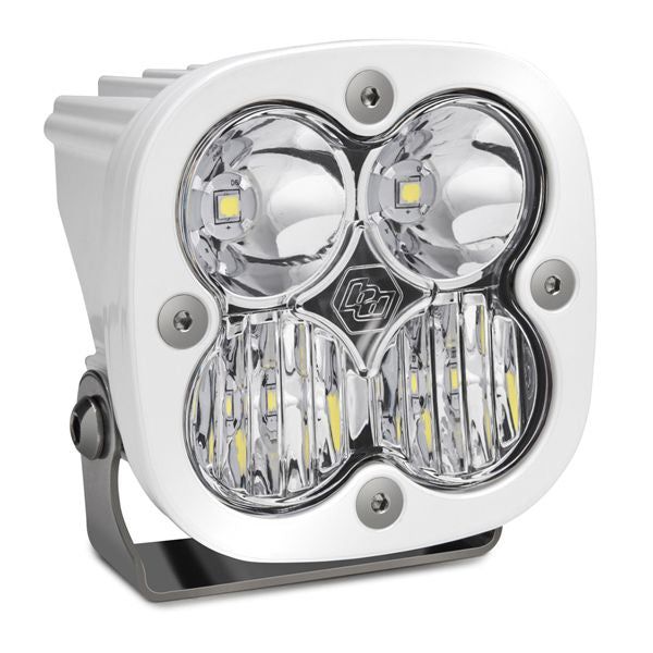 Load image into Gallery viewer, Baja Designs Auxiliary LED Light Pod Each White Frame Squadron Pro Series Driving/Combo Pattern Clear Lens Universal 490003WT