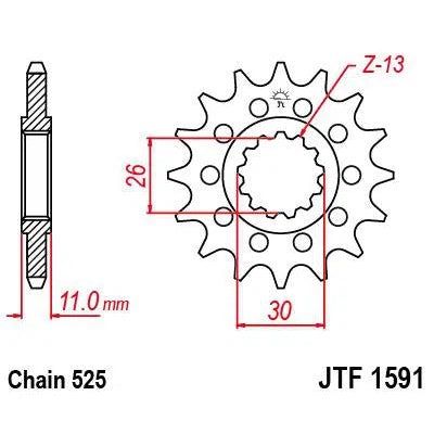 Load image into Gallery viewer, Front & Rear Sprocket Kit for YAMAHA FJ-09 F,F,C,G,GC-1RC-USA 16 JT Sprockets