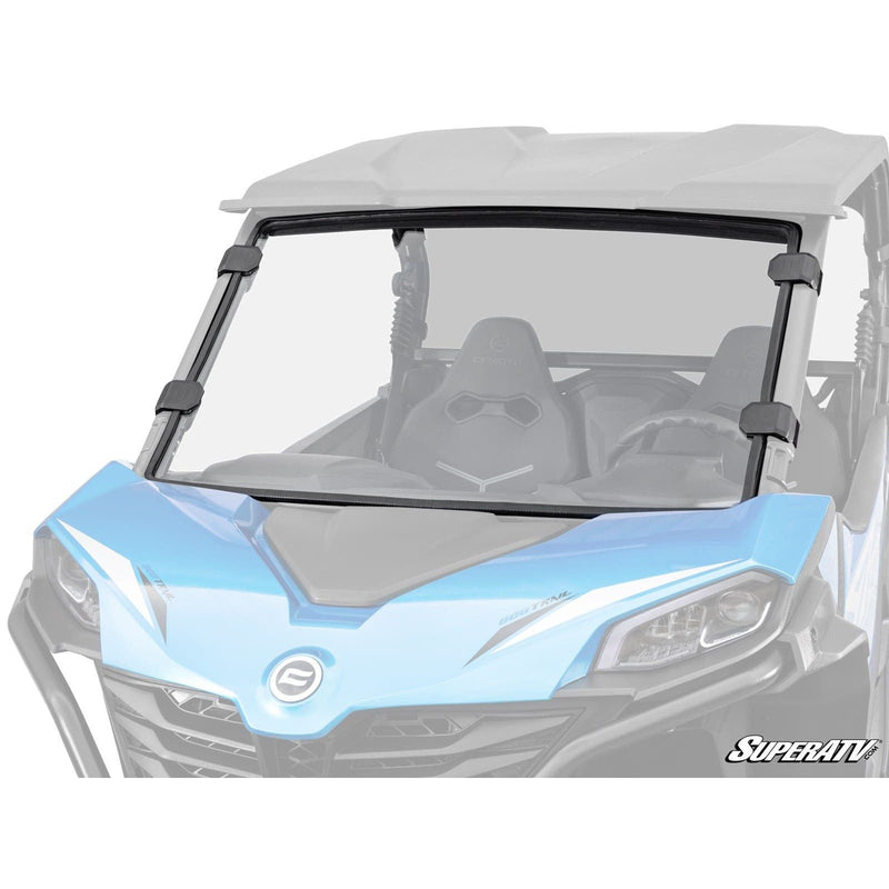 Load image into Gallery viewer, SuperATV CFMOTO ZForce 800 Trail Scratch Resistant Full Windshield WS-CF-ZF800T-70