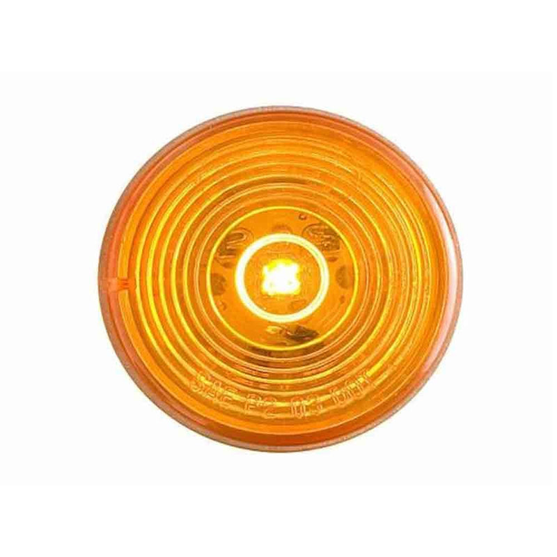 Load image into Gallery viewer, 2" Round, Amber, Grommet Mount, LED, Marker/Clearance Light
