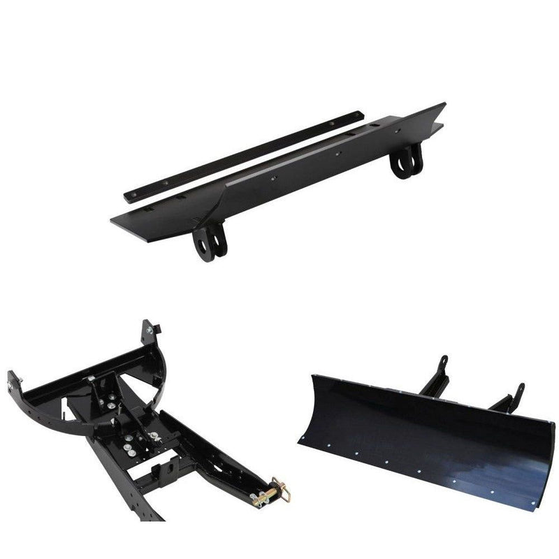 Load image into Gallery viewer, Denali Black UTV Snow Plow Kit For Polaris Ranger 1000 2002-2008