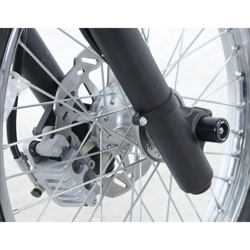 Load image into Gallery viewer, R&G Racing Black Fork Protectors For 2009-2017 Yamaha WR 125 R