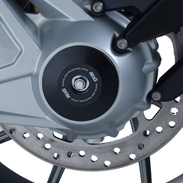 Load image into Gallery viewer, R&G Racing Black Spindle Blanking Plate Kit For 2024-2024 BMW R 12 nineT