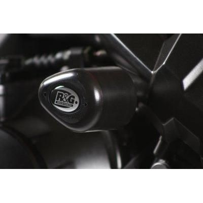 Load image into Gallery viewer, R&G Racing Black Aero Style Crash Protectors CP0208BL
