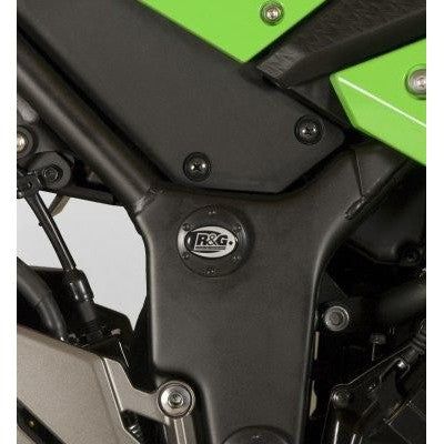 Load image into Gallery viewer, R&G Racing Black Upper Frame Plug For 2008-2017 Kawasaki Ninja 250