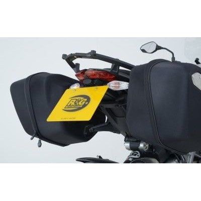 Load image into Gallery viewer, R&G Racing Black Tail Tidy License Plate Holder For 2013-2014 Ducati Hyperstrada 821
