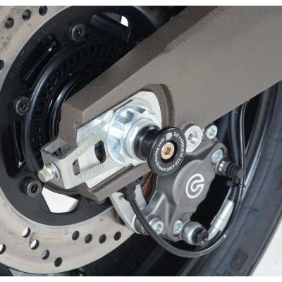Load image into Gallery viewer, R&G Racing Black Spindle Sliders For 2016-2019 Ducati 959 Panigale