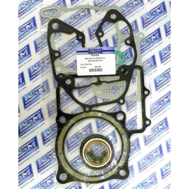 Load image into Gallery viewer, WSM Top End Gasket Kit For Honda 650 Rincon 03-05 29-155