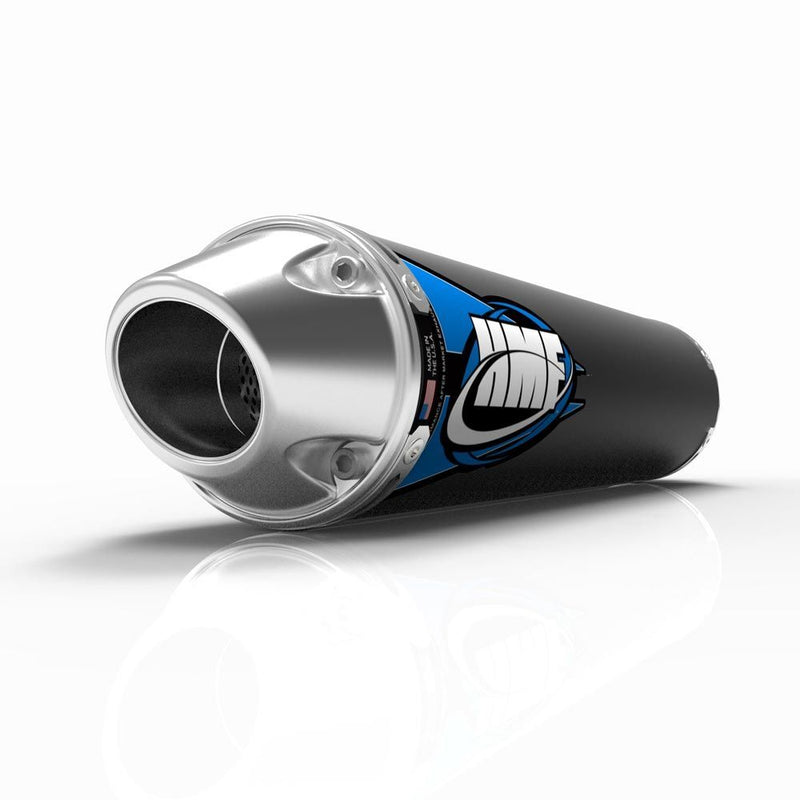 Load image into Gallery viewer, HMF Muffler Yamaha Raptor 350 05-13 Black Competition Slip On Exhaust Euro End Cap