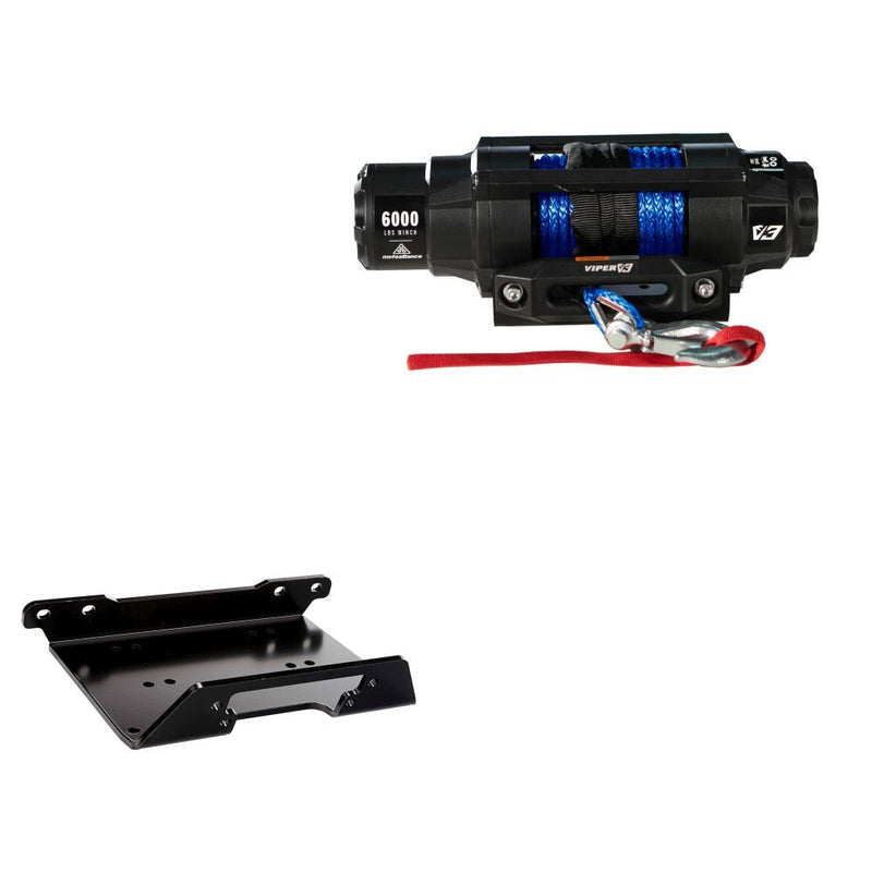 Load image into Gallery viewer, Viper 6000lbs V3 Winch Blue Rope With Mount For Can-Am Maverick Max 1000R 2013-2018