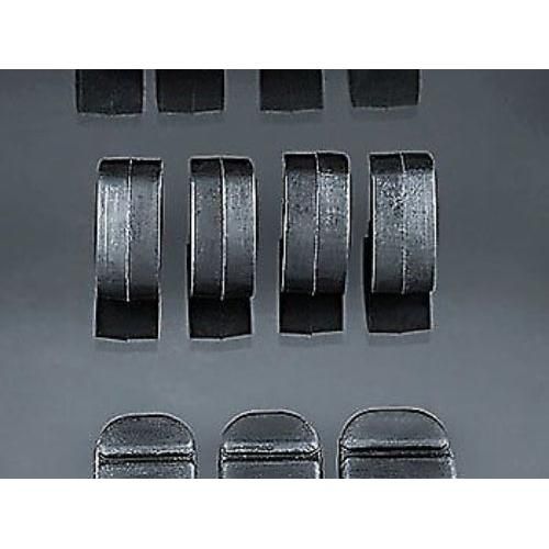 Load image into Gallery viewer, KURYAKYN BLACK REPLACEMENT PADS FOR SMALL TRIDENT OR ISO PAGS SET OF 8 8009
