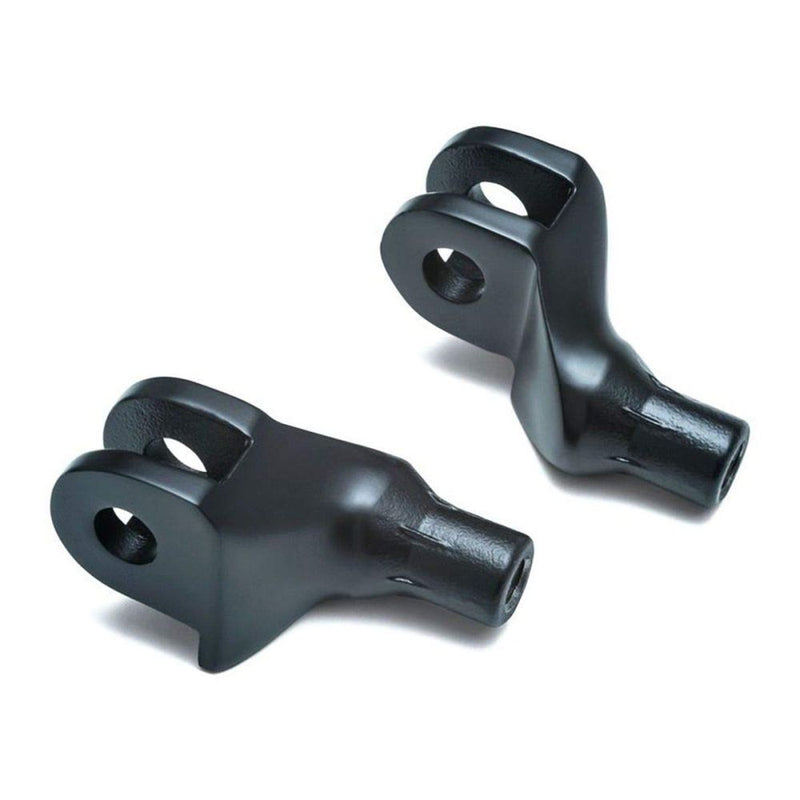 Load image into Gallery viewer, Kuryakyn Peg and Passenger Board Mount Adaptors for Indian Tapered Black