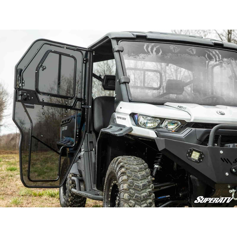 Load image into Gallery viewer, SuperATV Can-Am Defender Convertible Cab Enclosure Doors DOOR-CA-DEF-003-72