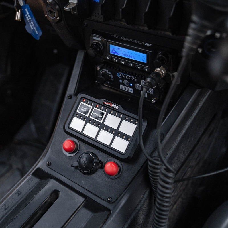 Load image into Gallery viewer, Rugged Radios Lower Accessory Panel for Polaris Polaris RZR PRO XP, RZR Turbo R, and RZR PRO R Dash Mount Radio and Intercom