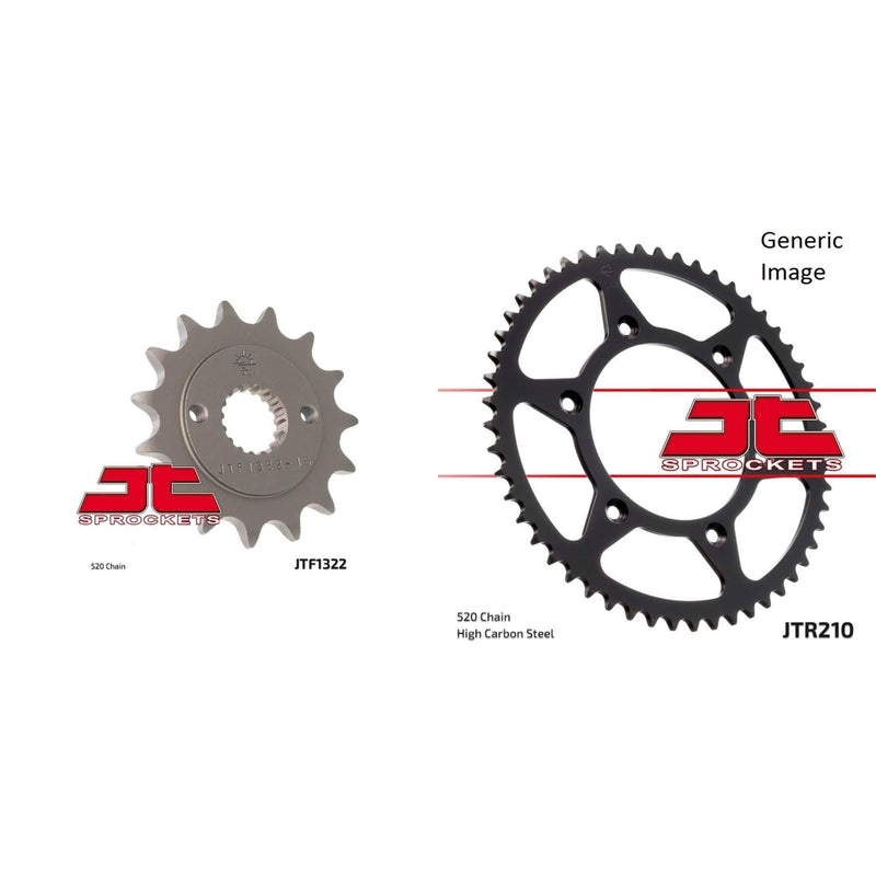 Load image into Gallery viewer, Front and Rear Steel Sprocket Kit for OffRoad HONDA XR400R 1996-2004