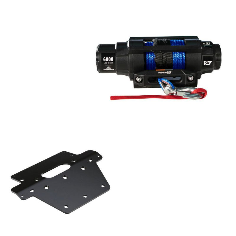 Load image into Gallery viewer, Viper 6000lbs V3 Winch Blue Rope With Mount For Honda Rancher 420 (FA/FPA/PG only) 2014