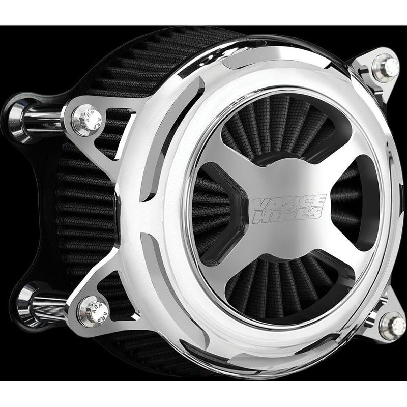 Load image into Gallery viewer, Vance and Hines VO2 Air Intake X Chrome 72339