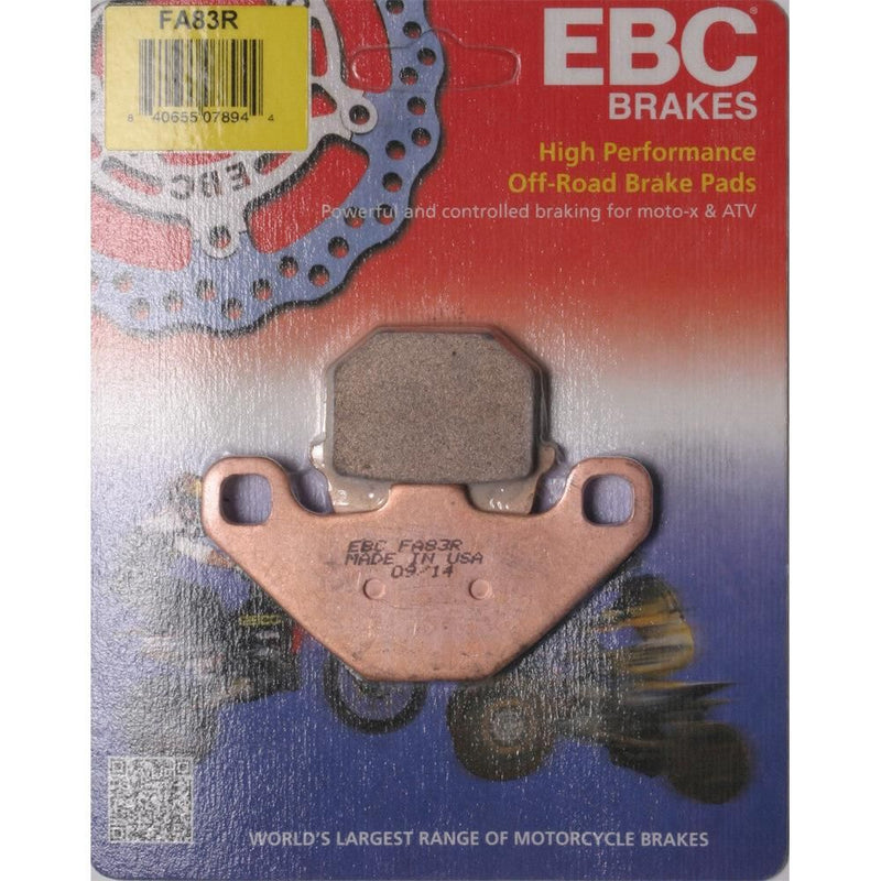 Load image into Gallery viewer, EBC 1 Pair Sintered R Series Heavy-Duty Brake Pads MPN FA83R