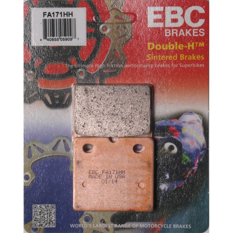 Load image into Gallery viewer, EBC 1 Pair Sintered HH Race Formula Brake Pads MPN FA171HH