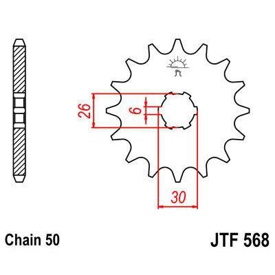 Load image into Gallery viewer, Front & Rear Sprocket Kit for YAMAHA XS650 75-81 JT Sprockets