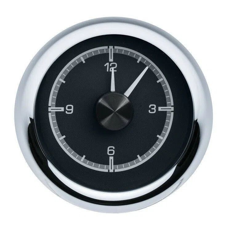 Load image into Gallery viewer, Dakota Digital 1955-56 Chevy Car Analog Clock Gauge for HDX Kit Black HLC-55C-K