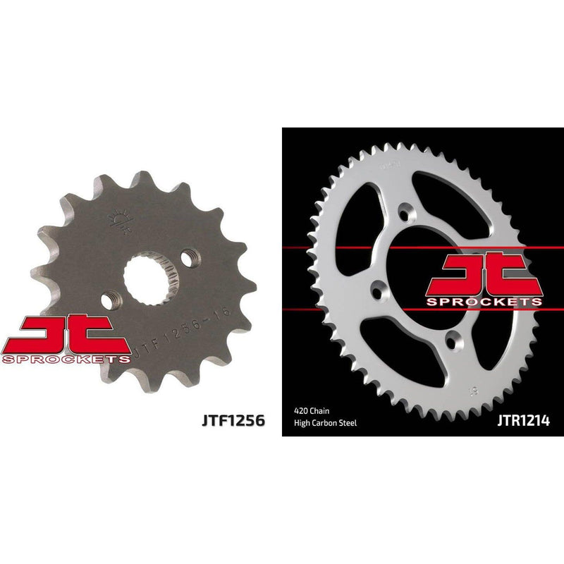 Load image into Gallery viewer, Front & Rear Sprocket Kit for HONDA CRF70 F-4,5,6,7,8,9,A,B,C 04-12 JT Sprockets