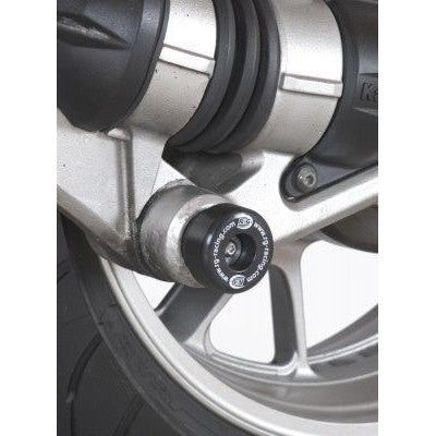 Load image into Gallery viewer, R&G Racing Black Swingarm Protectors For 2007-2018 Kawasaki GTR1400 Concours