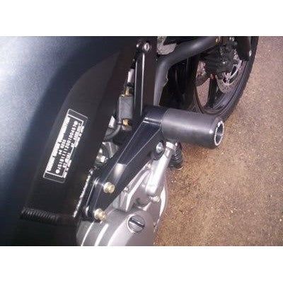 Load image into Gallery viewer, R&G Racing Black Classic Style Crash Protectors For 2004-2012 Suzuki Vstrom 650 DL650