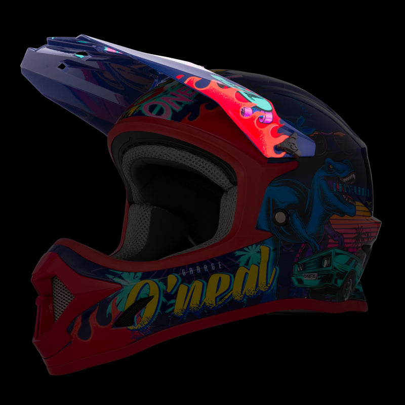 Load image into Gallery viewer, Oneal 1 SRS REX Multi Color Helmet Visor Youth - 0632-230