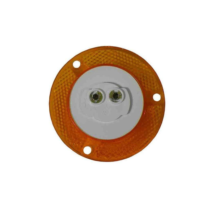 Load image into Gallery viewer, 2 Inch Amber Clearance/Marker Light with Integral Reflex