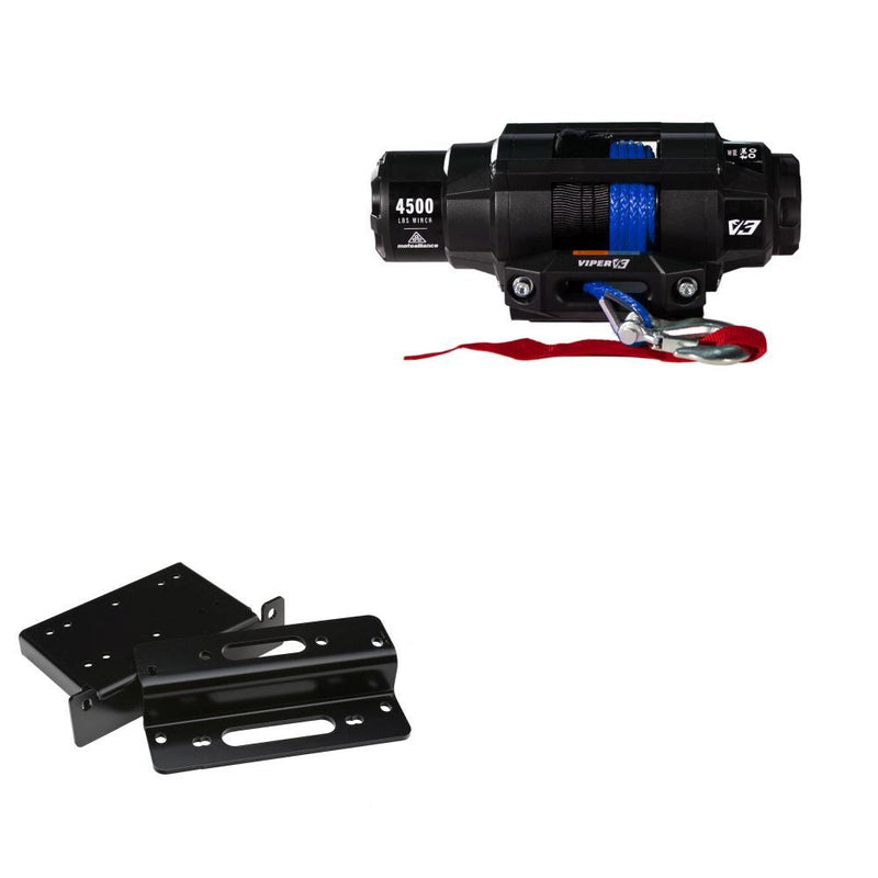 Load image into Gallery viewer, Viper 4500lbs V3 Winch Blue Rope With Mount For Kawasaki Teryx 750 2008-2013