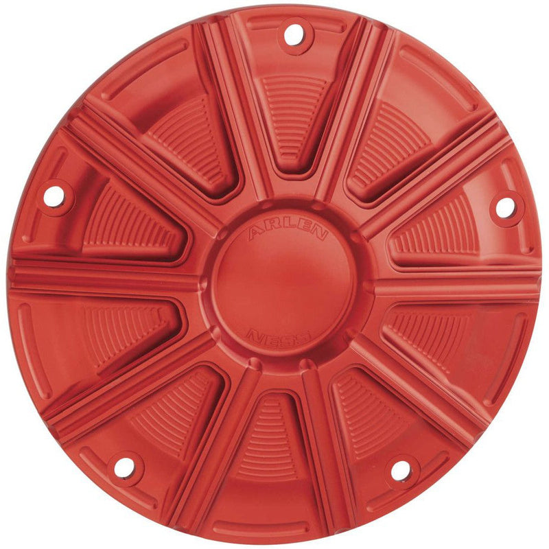 Load image into Gallery viewer, Arlen Ness 10-Gauge Red Derby Cover 700-022