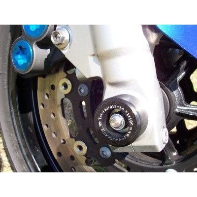 Load image into Gallery viewer, R&G Racing Black Fork Protectors For 1998-2001 Yamaha YZF R1 FP0016BK