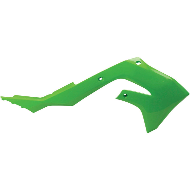 Load image into Gallery viewer, Acerbis Green Radiator Shrouds for Kawasaki - 2736300006